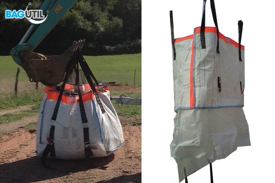 BAGUTIL Big Bag 1000 L 1m3 Multi Usage Jardinage et Bricolage, très  résistant, fabriqué en France